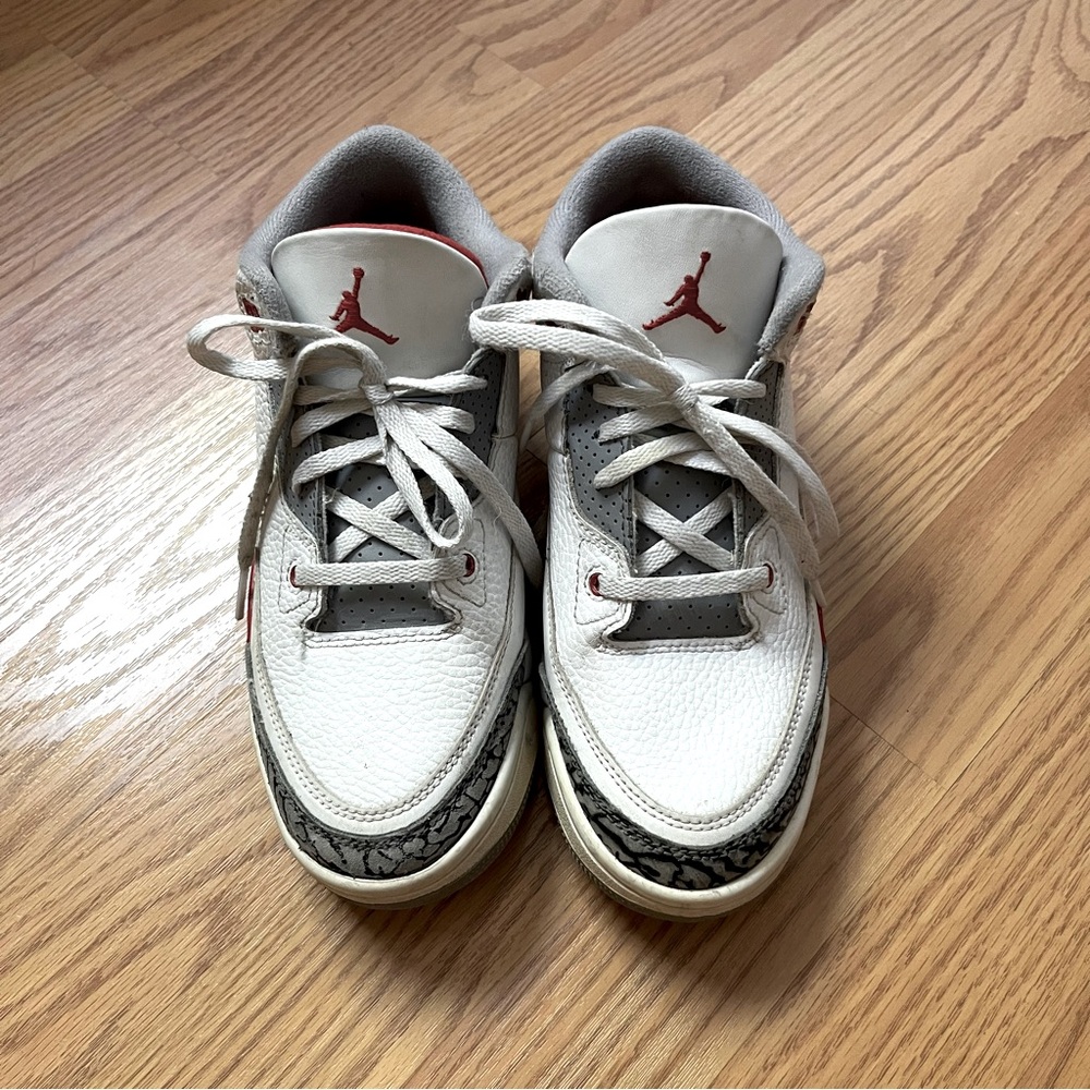 Jordan 3 Retro Fire Red Size 3Y (2022) DM0966-160 Preowned w/o Box